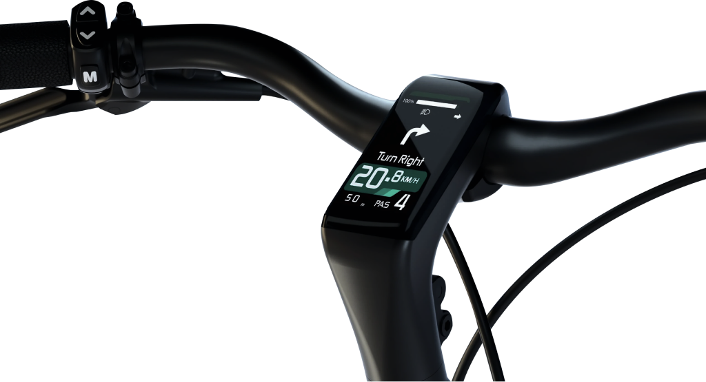 TENWAYS handlebar display detail